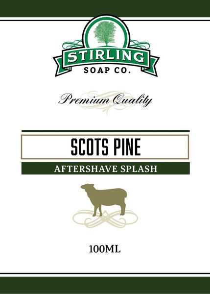 Stirling Scots Pine Sheep aftershave splash 100 ml